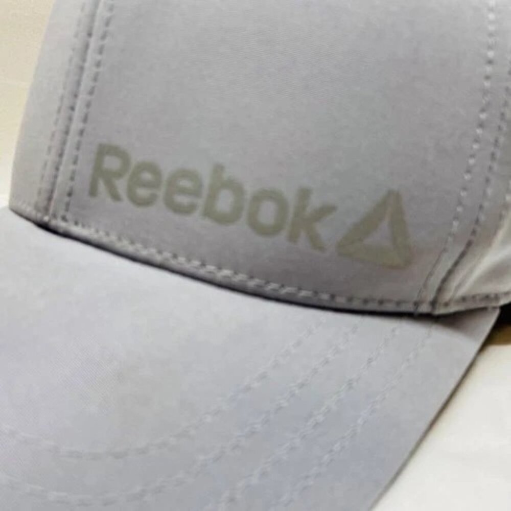 Reebok Sport Training Hat Men’s OSFA Grey Lightweight Structured Baseball Cap - Picture 3 of 11